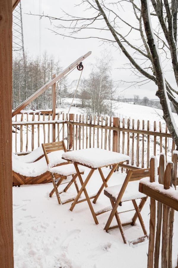 La Cabane Ofuro Villa Celles  Exterior photo
